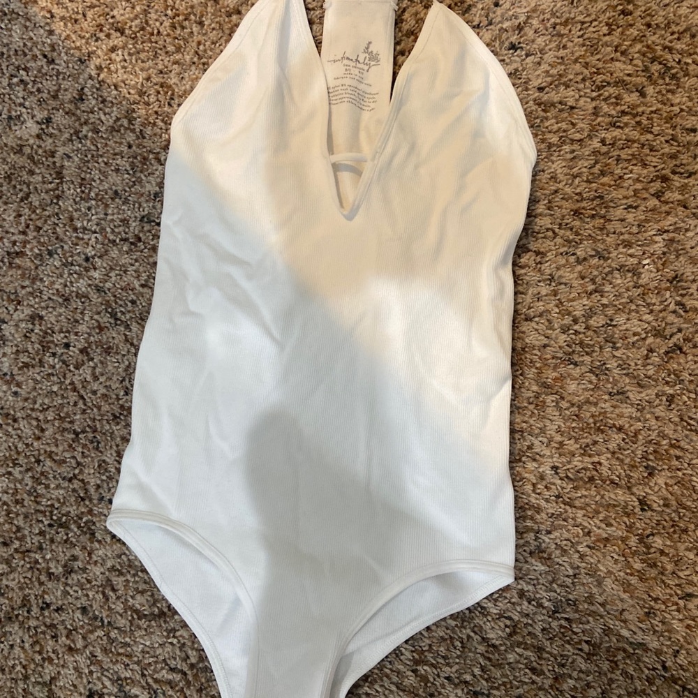 White free people white bodysuit